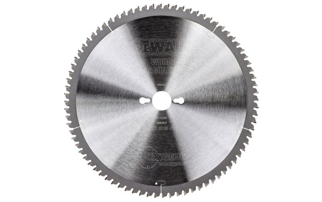 DEWALT Lame de scie circulaire 305 x 30 mm, 80 TFZ