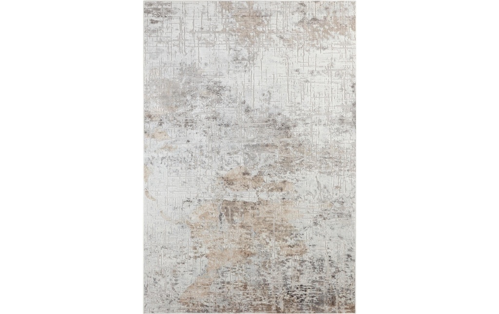 Elle Decoration Tapis Chameis 135 cm x 195 cm,  Beige/Cuivre