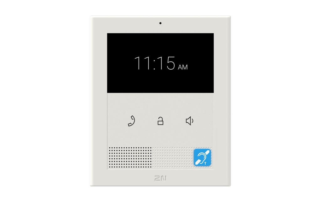 2N Station intérieure Clip boucle d'induction Blanc