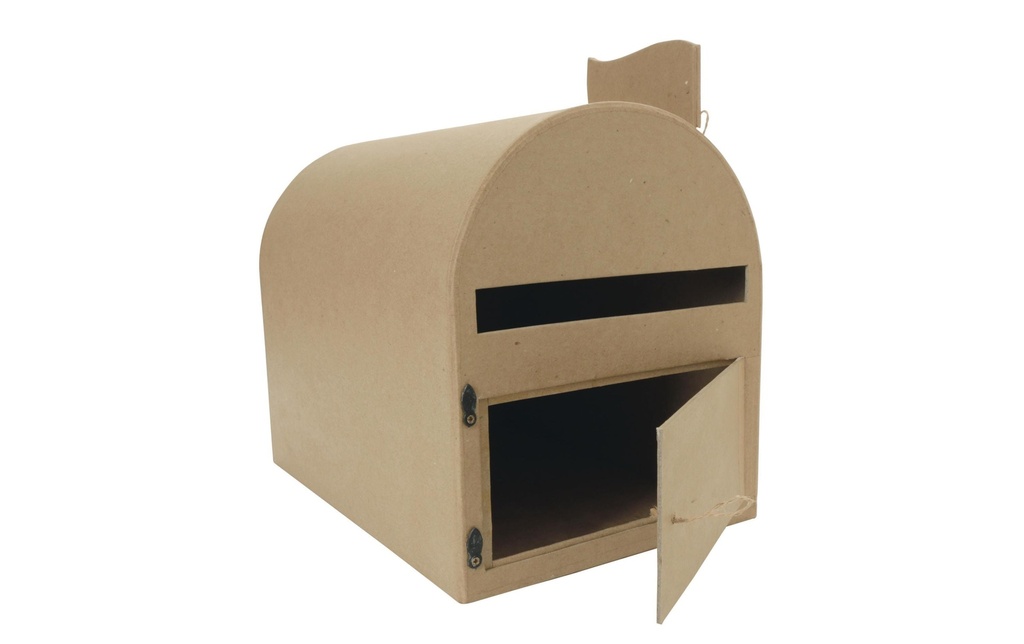 décopatch Figurine en carton 29 x 19 x 23 cm boîte aux lettres