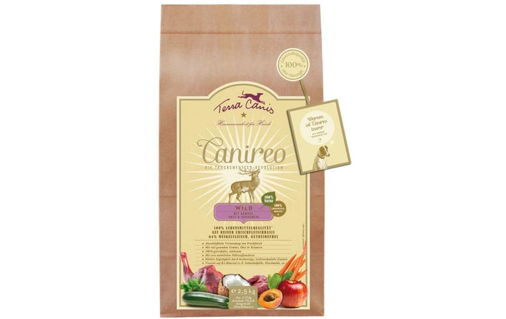 Terra Canis Alimentation sèche Canireo Wild, 2.5 kg