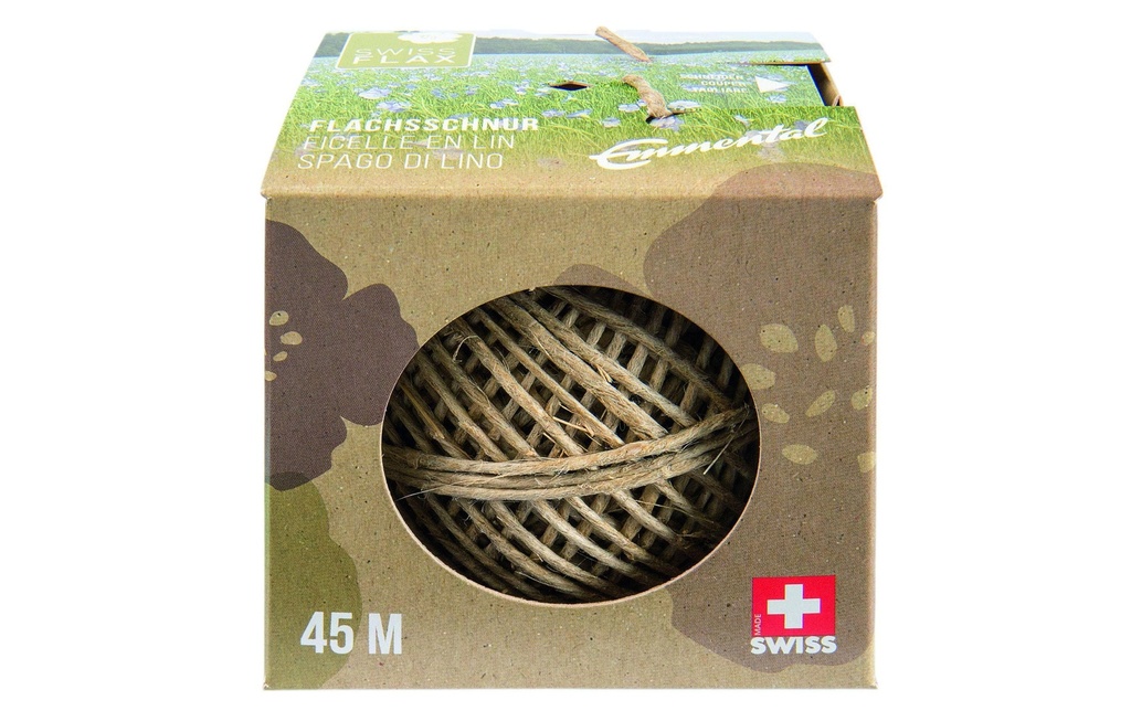 Meister Cordon de lin Swiss Flax Ø 1,5 mm, 45 m