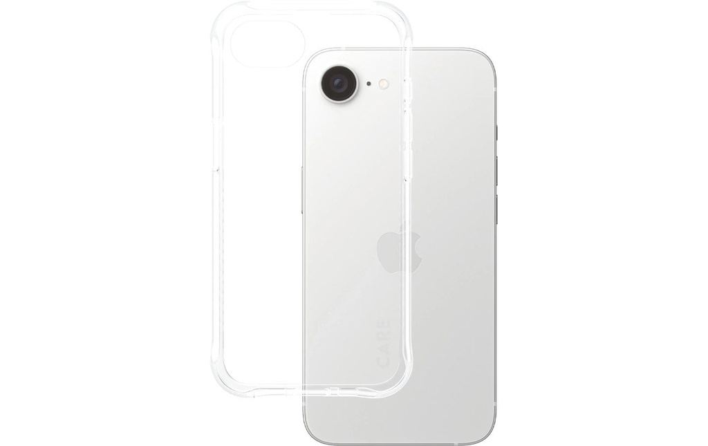 CARE Coque arrière Fashion Case Samba iPhone 17e/16e Transparent