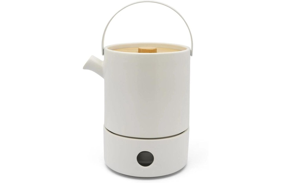 Bredemeijer Théière Umea 1.2 litre, Blanc