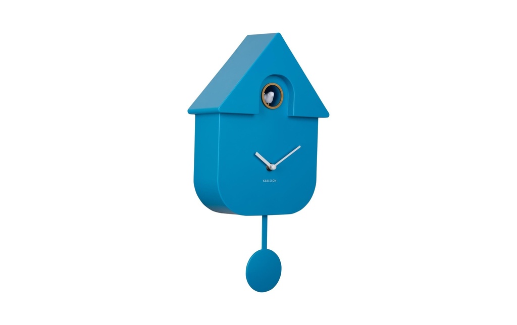 KARLSSON Horloge murale Coucou Bleu