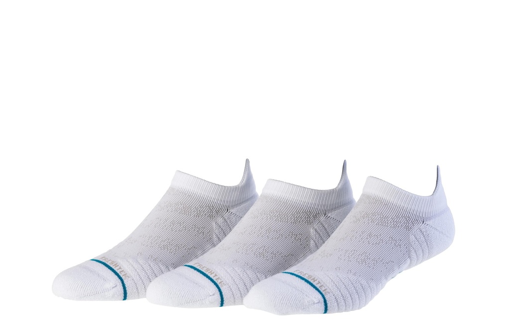 STANCE Chaussettes Onglet Athletic Blanc Lot de 3