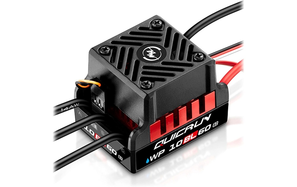 Hobbywing Régulateur Brushless QuicRun WP10BL60 G2 2-3s