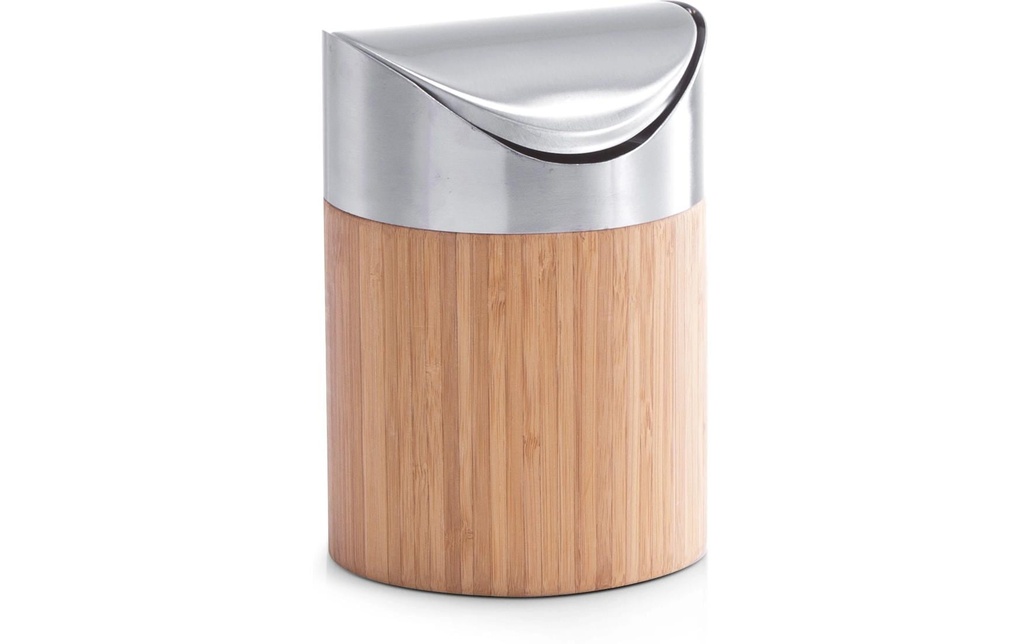 Zeller Present Poubelle de table 1.9 l, Nature