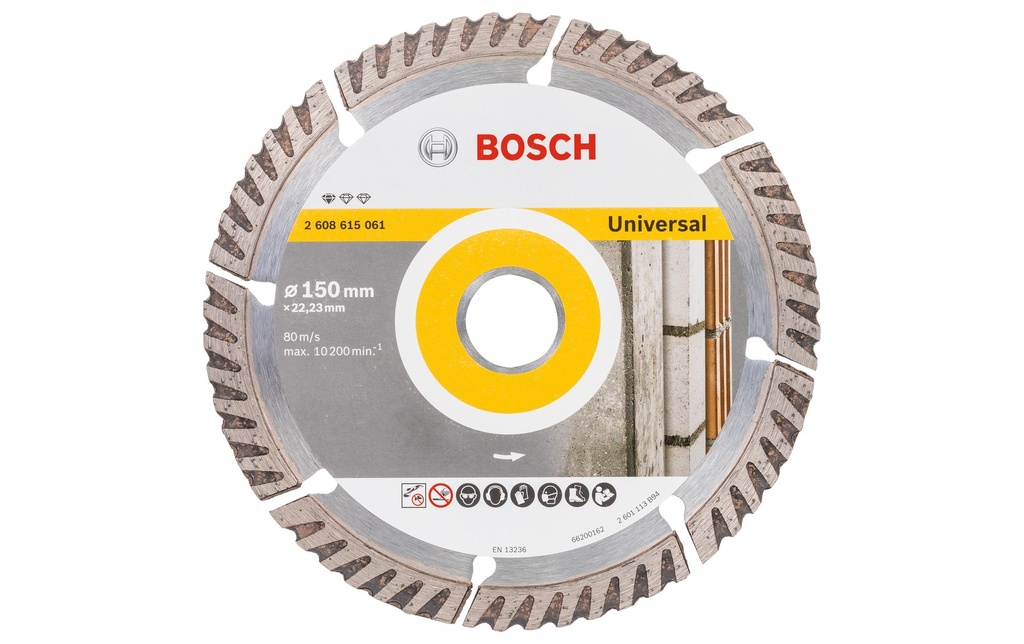Bosch Professional Disque à tronçonner diamanté Standard for Universal, 150 mm
