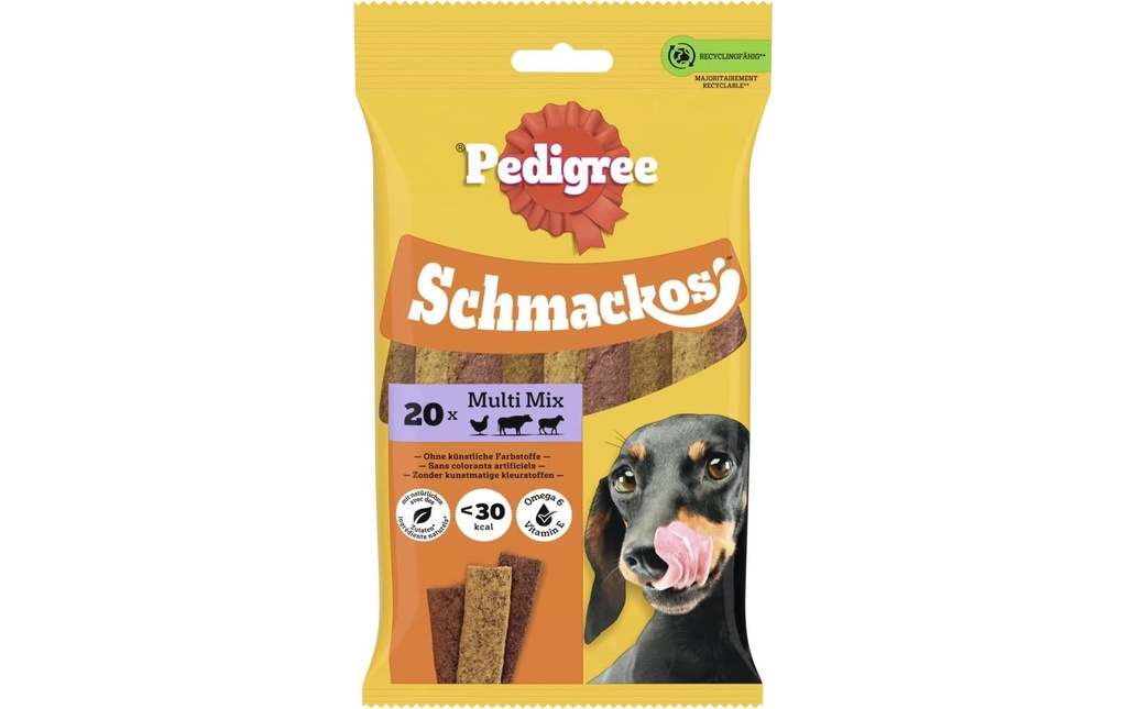 Pedigree Bâtonnet à mâcher Schmackos Multi Mix 144 g