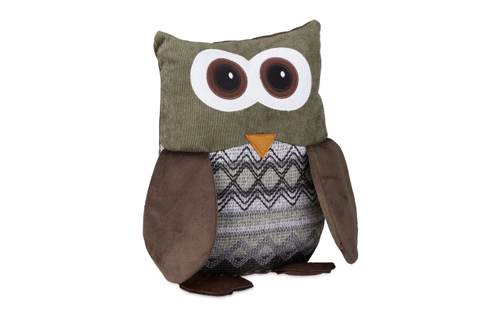relaxdays Protection de porte Hibou
