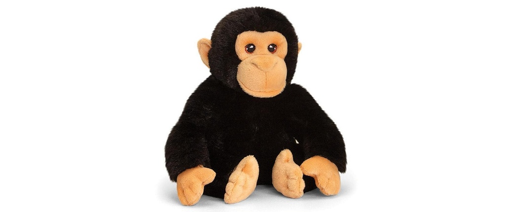 Keeleco Animal en peluche Chimpanzé 18 cm