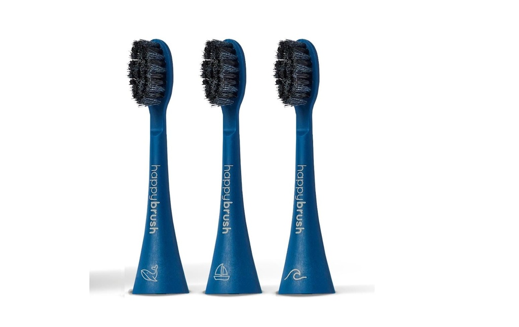 happybrush Tête de brosse à dents ECO VIBE 3, 3 Pièce/s
