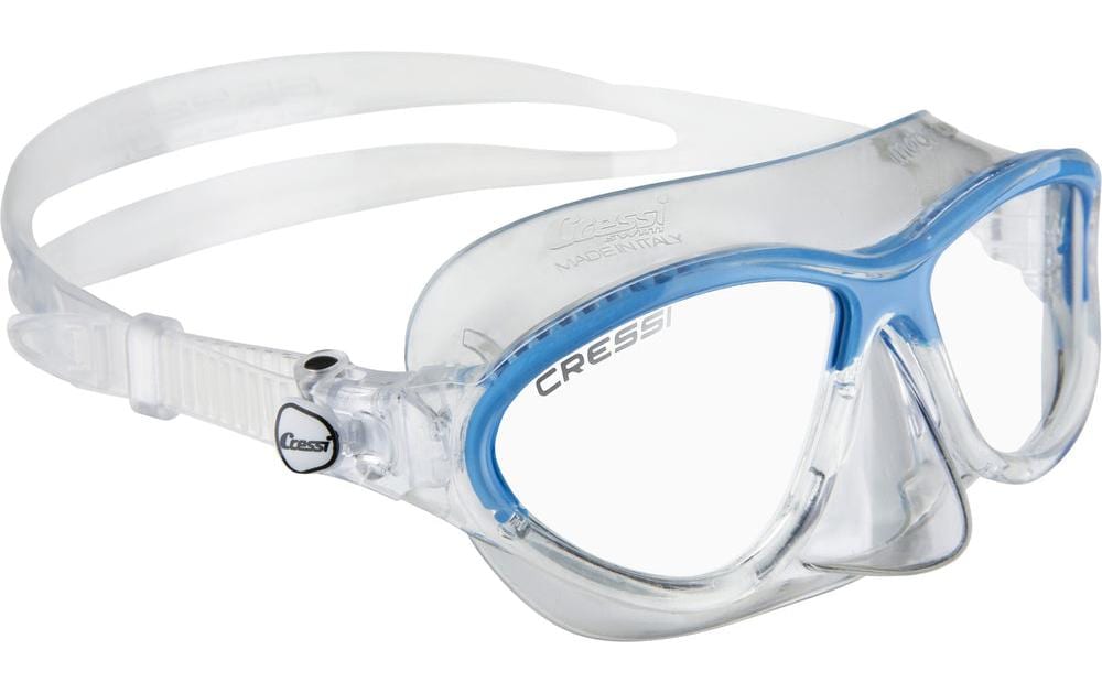 CRESSI Masque de plongée Moon enfants Clair/Bleu