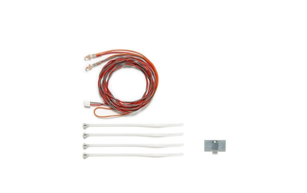 Tamiya LED MFC Ø 3 mm Rouge, 2 pièces