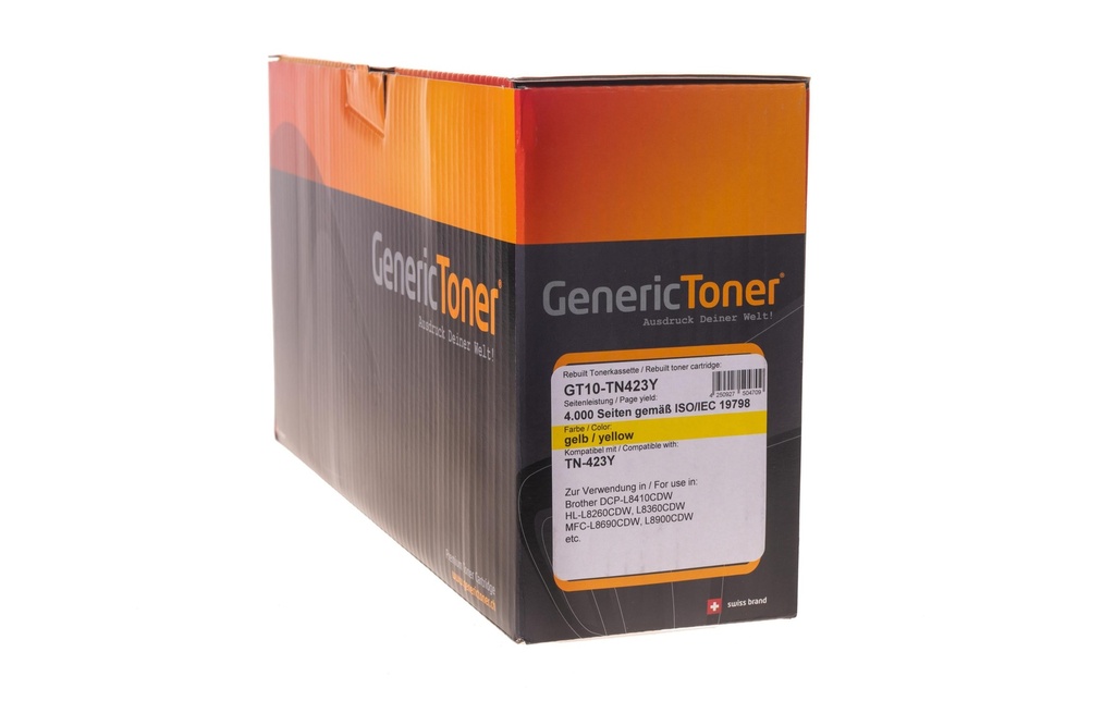 GenericToner Toner pour Brother TN-423Y Yellow