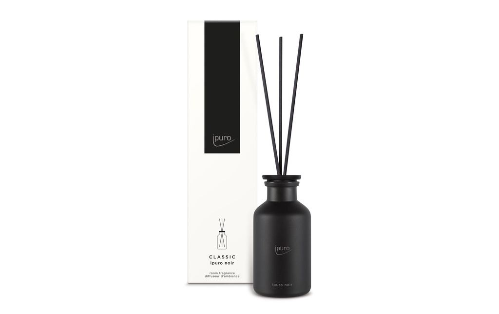 ipuro Bâtonnets parfumés Noir 240 ml