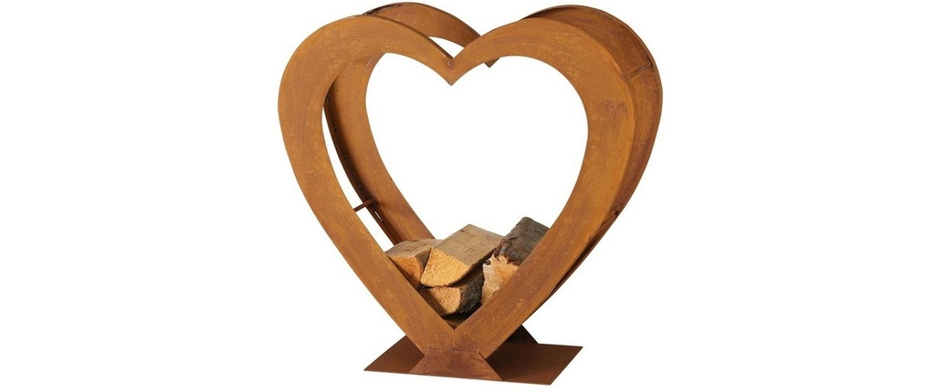 Boltze Étagère à bois de cheminée Tobias
