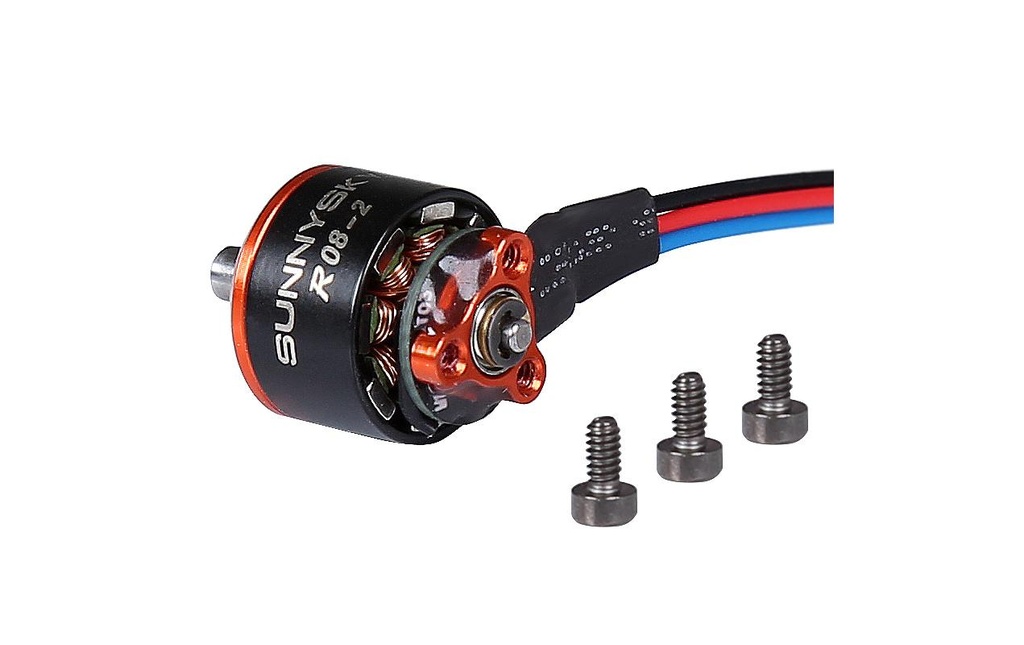 OMPHobby Moteur de queue Sunnysky R08-2, orange M1 Evo