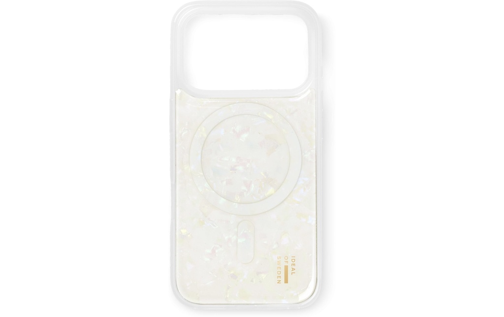 Ideal of Sweden Coque arrière Pearlised Case iPhone 17 Pro White