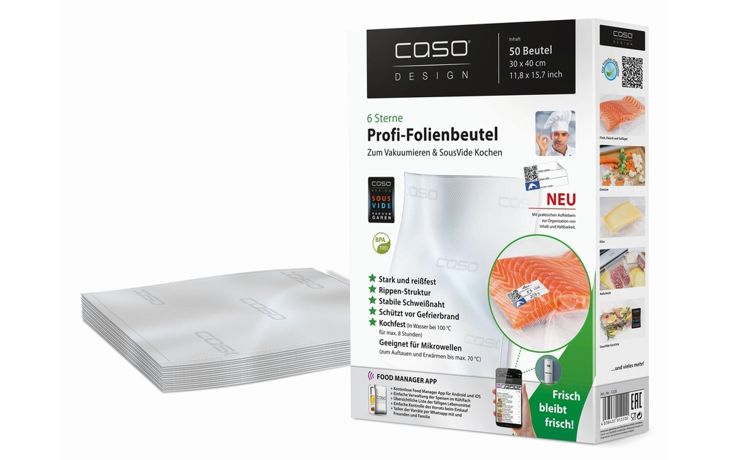 Caso Sachet de mise sous vide 50 Pièce/s