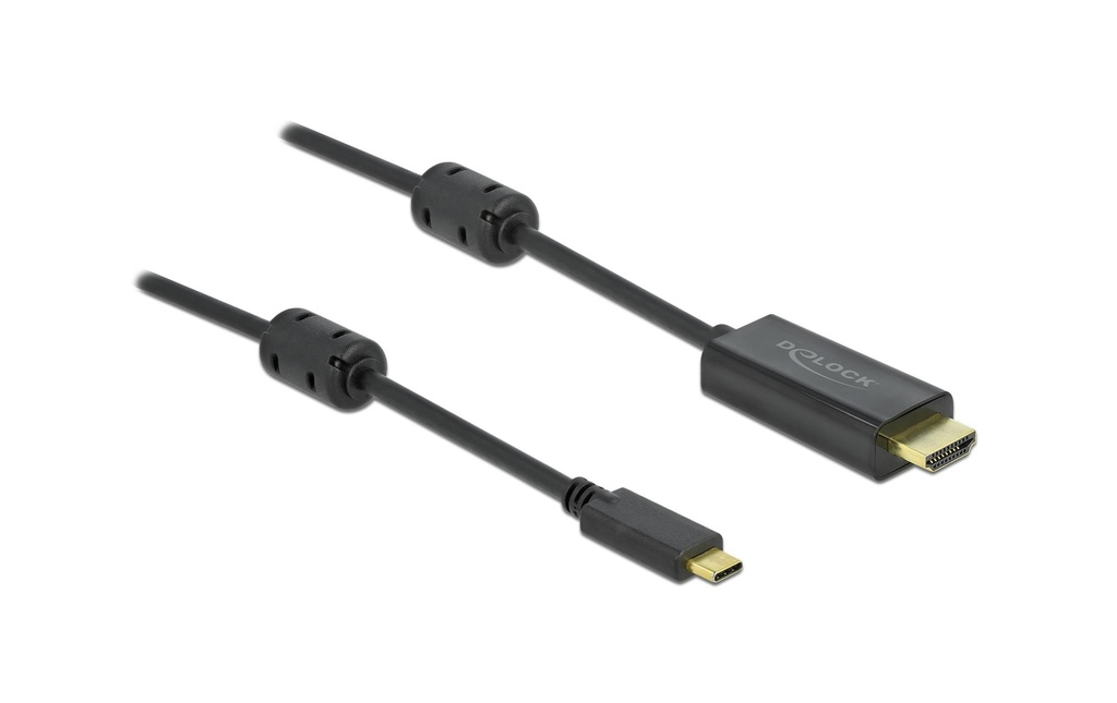 Delock Câble USB-C – HDMI , 4K/60Hz, actif, 1 m