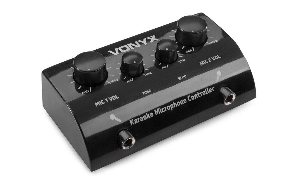 Vonyx Contrôleur de microphone AV430B Noir