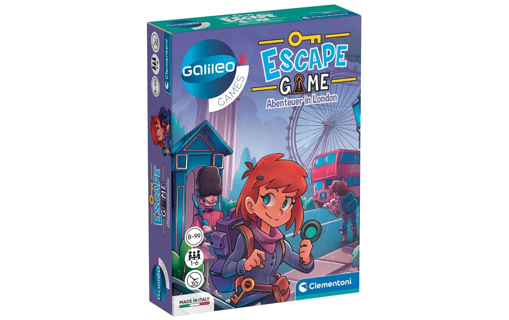 Clementoni Escape Game – Abenteuer in London