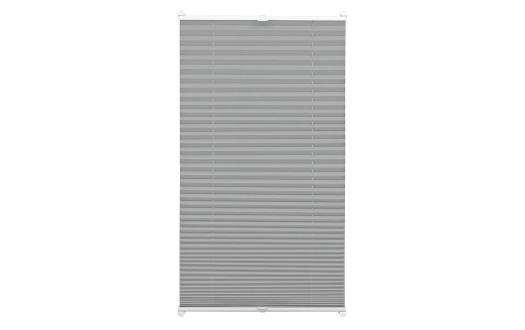 Gardinia Plissée Easyfix, opaque 45 x 130 cm, Gris