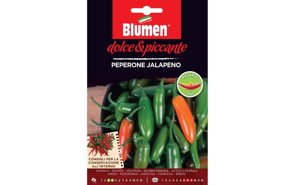 Blumen Semence Paprika Jalapeno