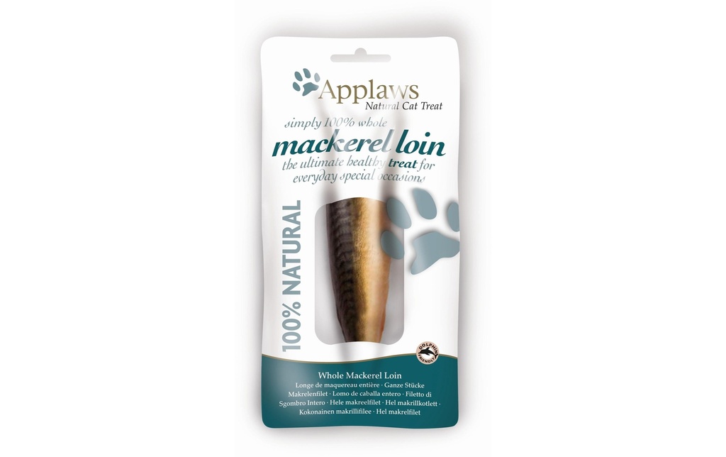 Applaws Collation pour chat Filet de maquereau, 30g