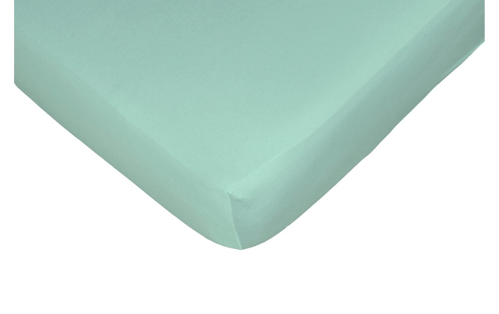 Night Fashion Drap-housse Jerry 90-100 x 200 cm, Vert menthe