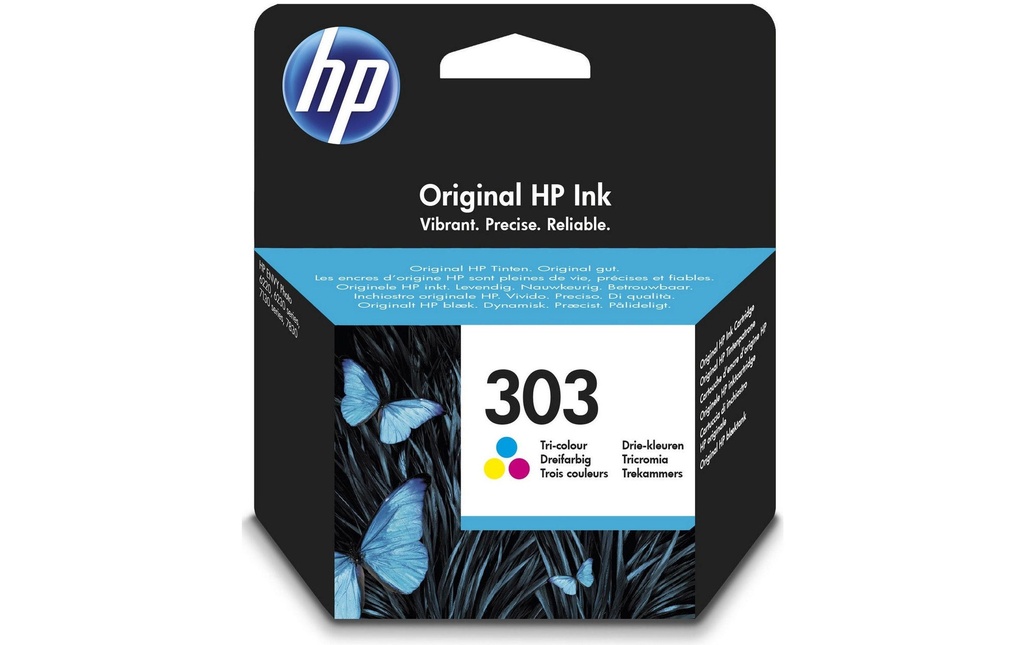 HP Encre Nr. 303 (T6N01AE) Magenta/Yellow/Cyan