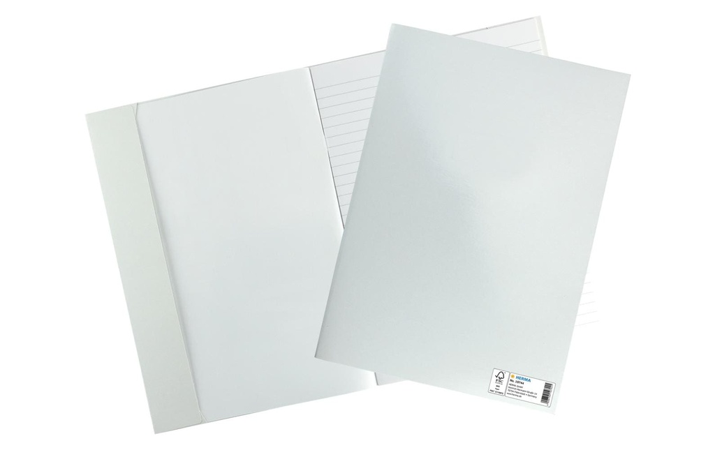 HERMA Protège-cahier carton A4 blanc