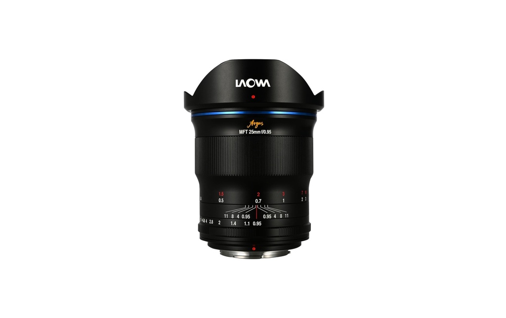 Laowa Longueur focale fixe Argus 25 mm f/0.95 MFT APO – MFT