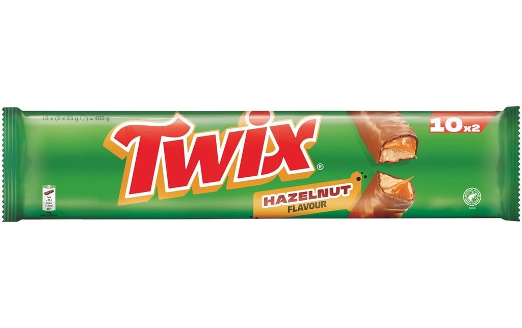 Twix Barre Multipack Hazelnut 10 x 46 g