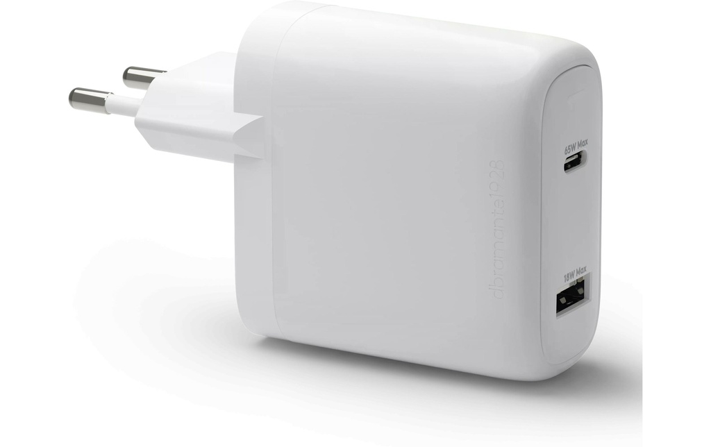 dbramante1928 Chargeur mural USB USB-C + USB-A 65W + 18W