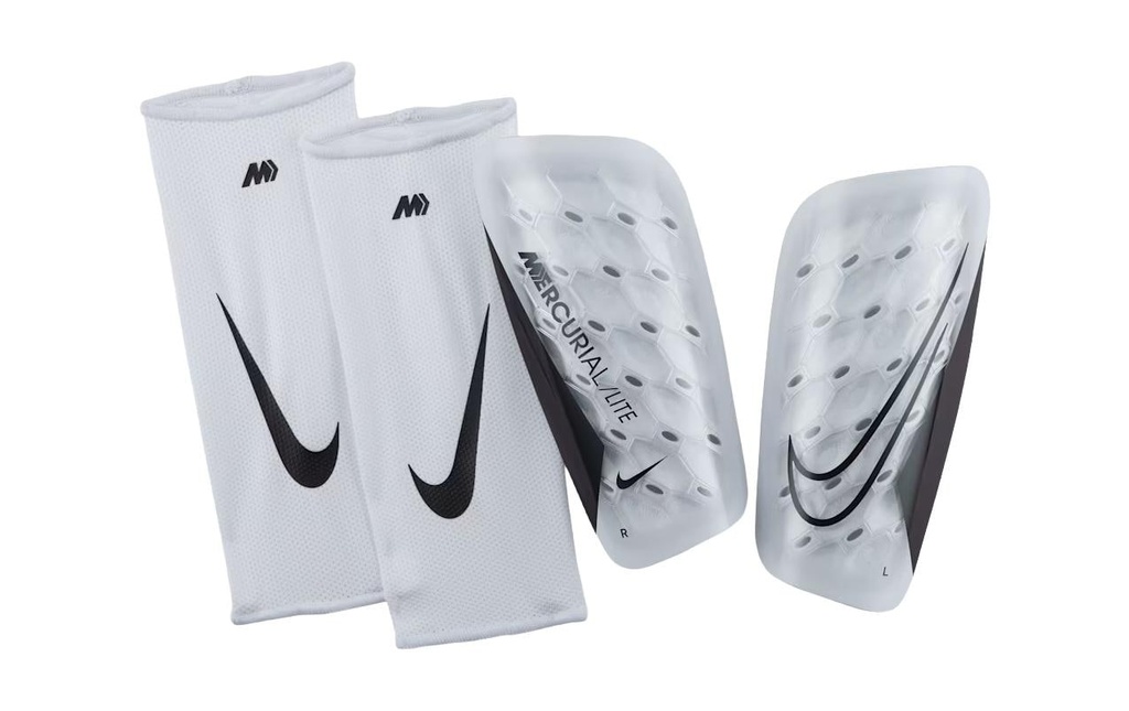 NIKE Protège-tibias Mercurial Lite Blanc L