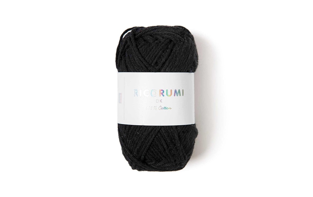 Rico Design Laine Creative Ricorumi DK 25 g, Noir