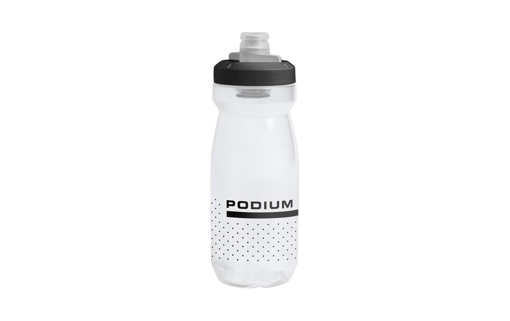 CamelBak Gourde Podium Bottle, 0.62 l, Noir/Transparent