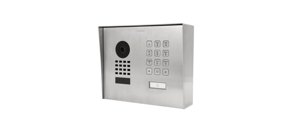 Doorbird Station de porte IP D1101KH, Modern, Montage en surface
