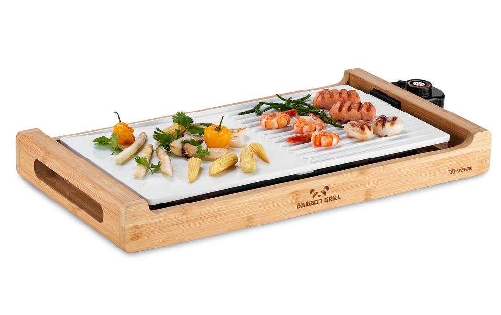 Trisa Barbecue de table Bamboo Grill 1800 W