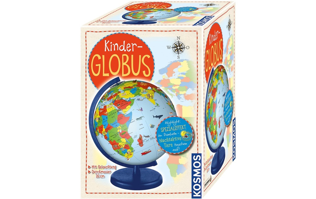 Kosmos Globe terrestre Les enfants de l'astronomie