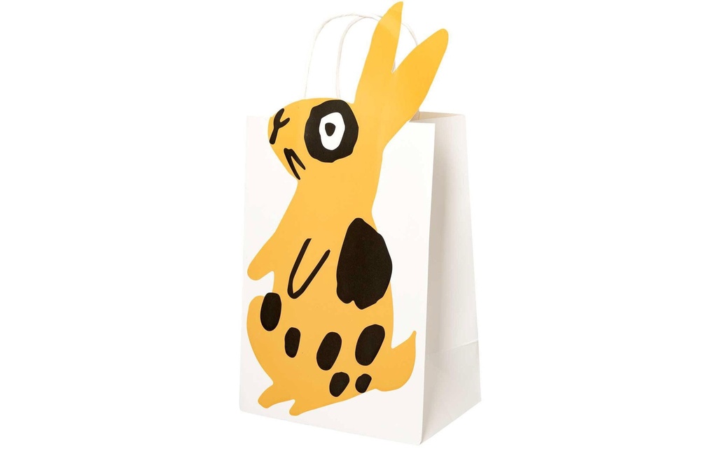 Rico Design Sac cadeau Lièvre, blanc/brun
