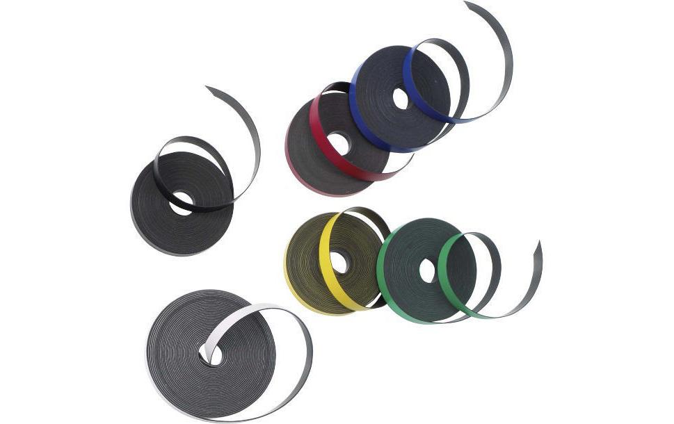 NOBO Bande magnétique 5mmx2m rougge