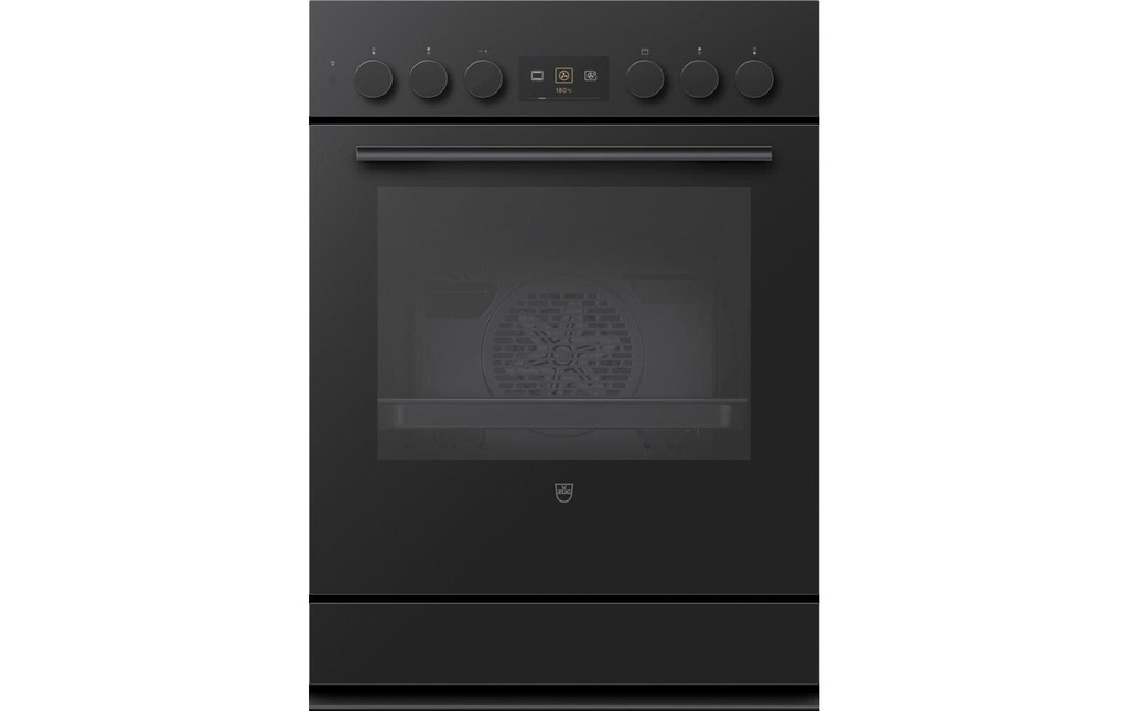 V-Zug Four encastré Combair V600 7UHC Noir