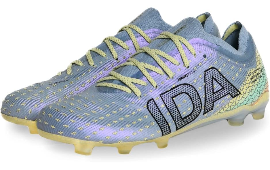 IDA Sports Chaussure de football Helia Pro FG/AG Bleu clair, 39.5