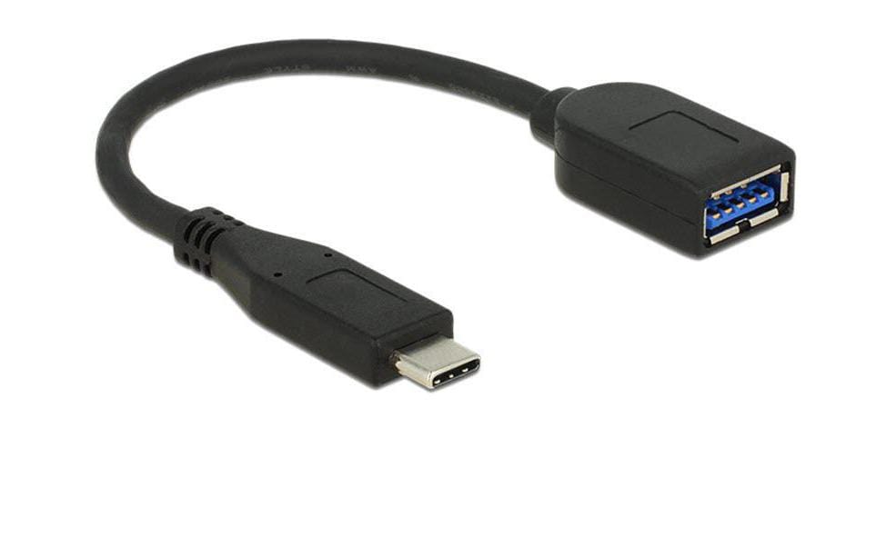 Delock Câble adaptateur USB 3.1  USB-C - USB-A 0.1 m