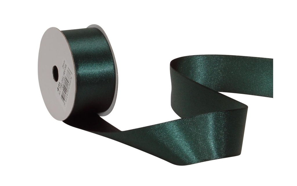 Spyk Ruban de satin 25 mm x 4 m, Vert foncé