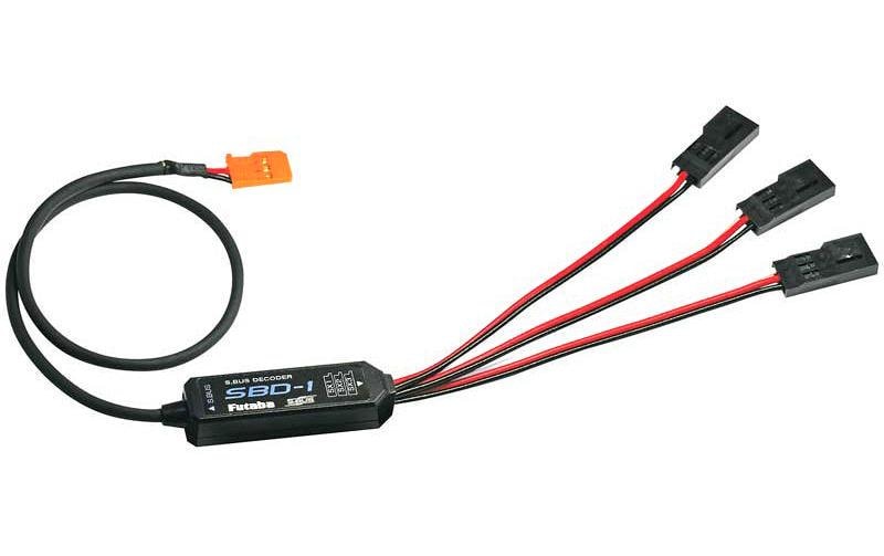 Futaba Décodeur SBD-1 avec câble de 1100 mm